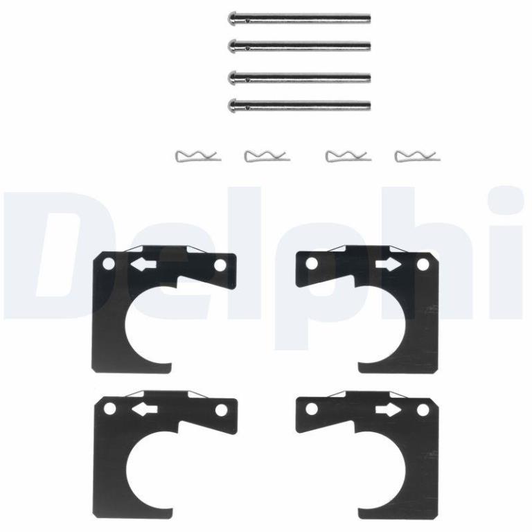Kit de accesorios para pastillas de frenos DELPHI ref. LX0007