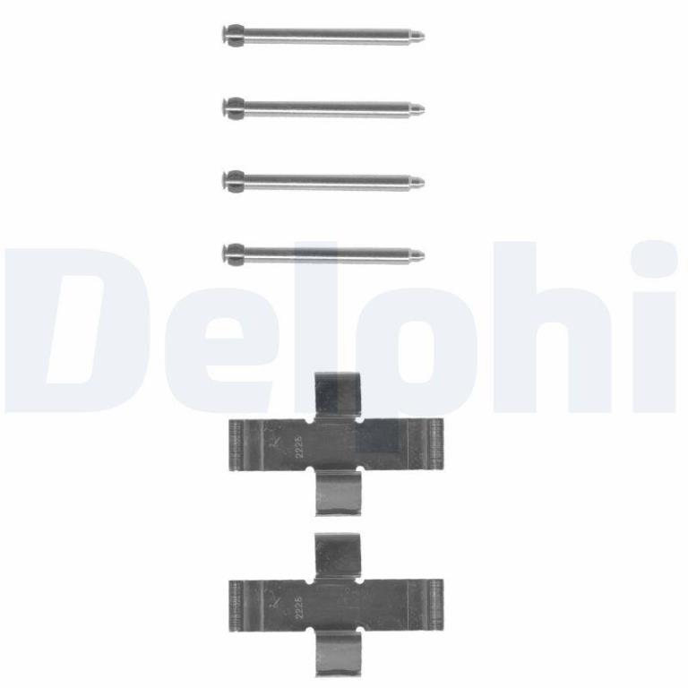 Kit de accesorios para pastillas de frenos DELPHI ref. LX0009