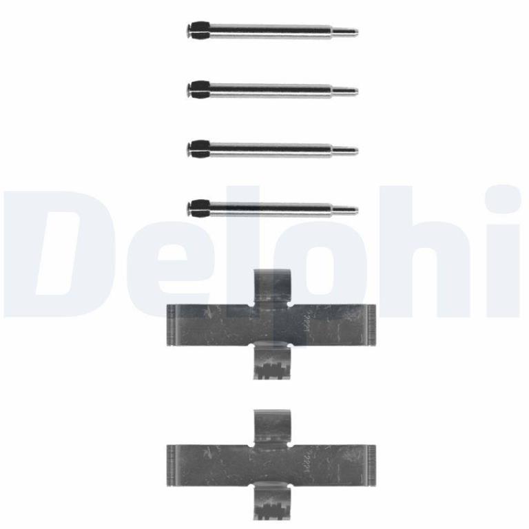 Kit de accesorios para pastillas de frenos DELPHI ref. LX0013