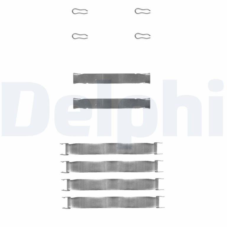 Kit de accesorios para pastillas de frenos DELPHI ref. LX0019