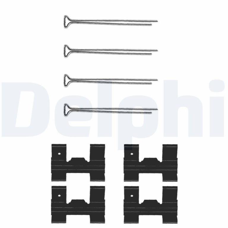 Kit de accesorios para pastillas de frenos DELPHI ref. LX0023