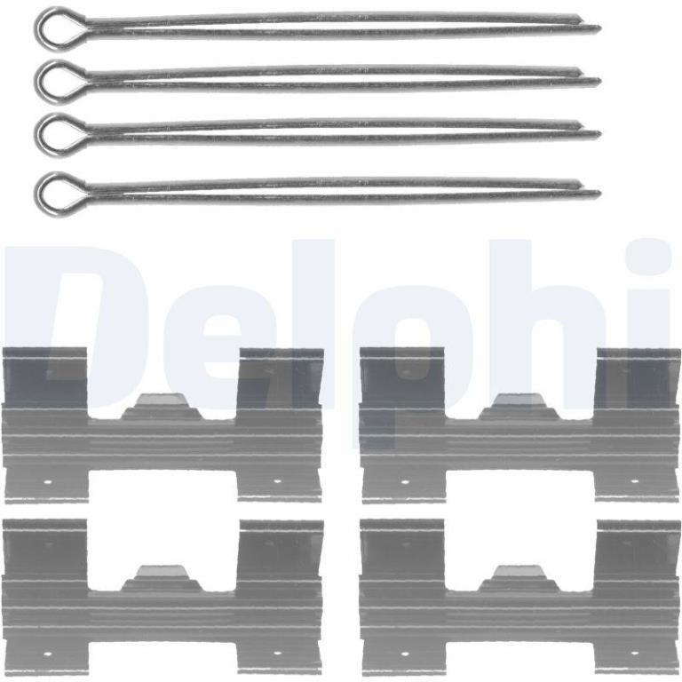 Kit de accesorios para pastillas de frenos DELPHI ref. LX0024