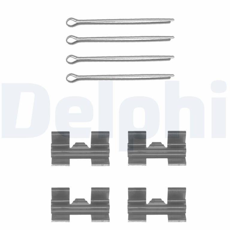 Kit d'accessoires pour plaquette de frein à disque DELPHI ref. LX0032