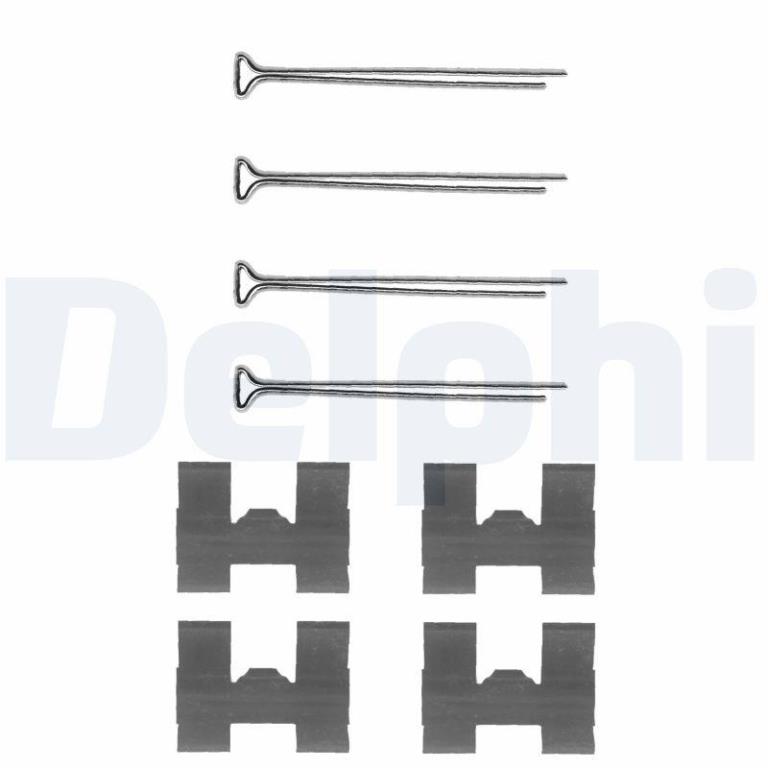 Kit de accesorios para pastillas de frenos DELPHI ref. LX0040