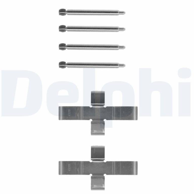 Kit de accesorios para pastillas de frenos DELPHI ref. LX0047
