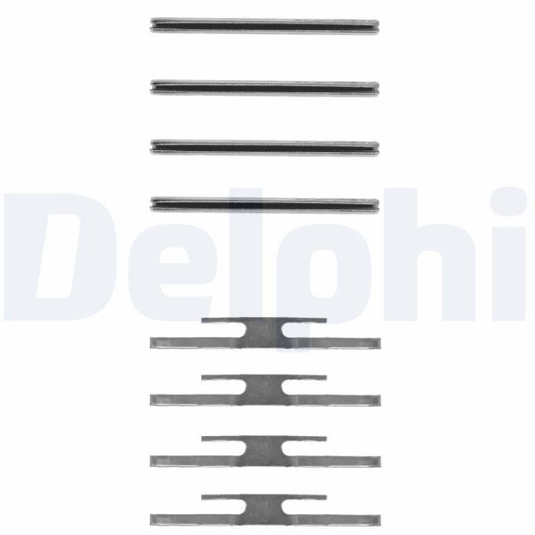 Kit acessórios de pastilhas de travão DELPHI ref. LX0055