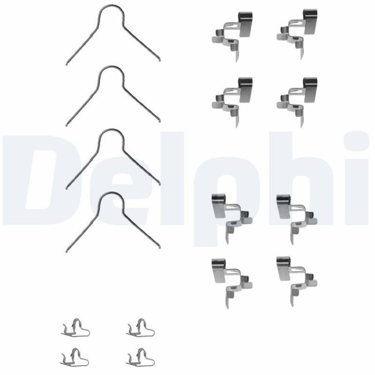 Kit de accesorios para pastillas de frenos DELPHI ref. LX0062