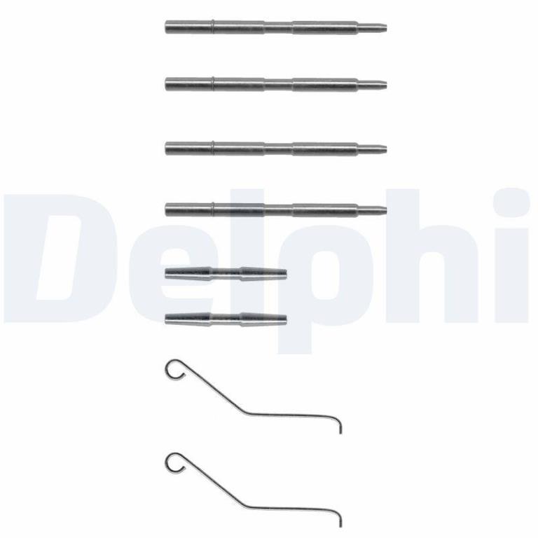 Kit d'accessoires pour plaquette de frein à disque DELPHI LX0068