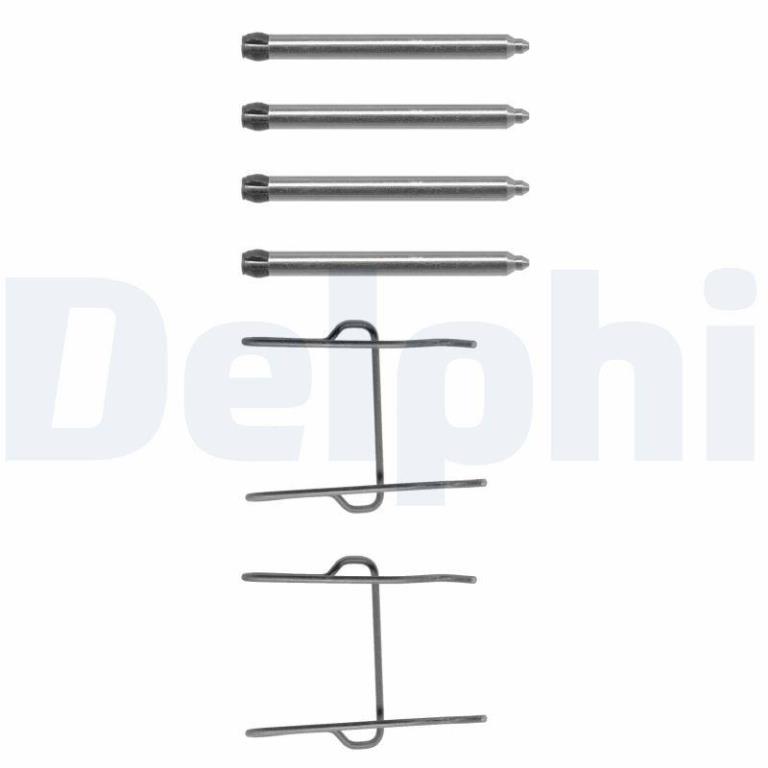 Kit de accesorios para pastillas de frenos DELPHI ref. LX0081