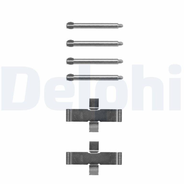 Kit de accesorios para pastillas de frenos DELPHI ref. LX0093