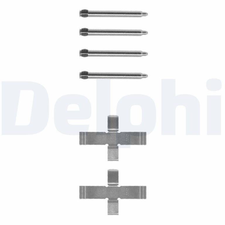 Kit acessórios de pastilhas de travão DELPHI ref. LX0094