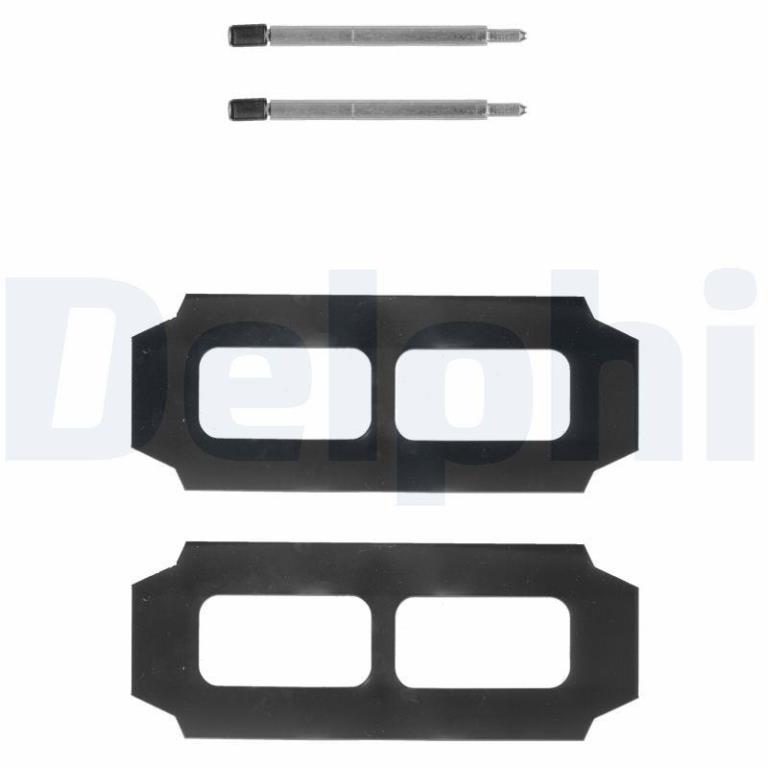 Kit d'accessoires pour plaquette de frein à disque DELPHI ref. LX0104