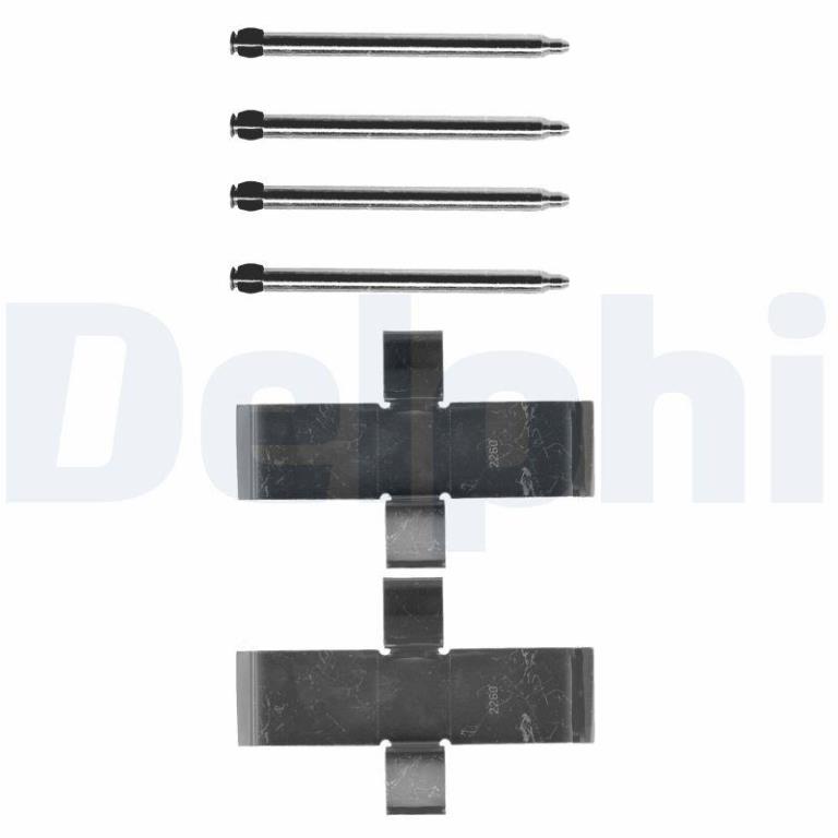 Kit de accesorios para pastillas de frenos DELPHI ref. LX0107