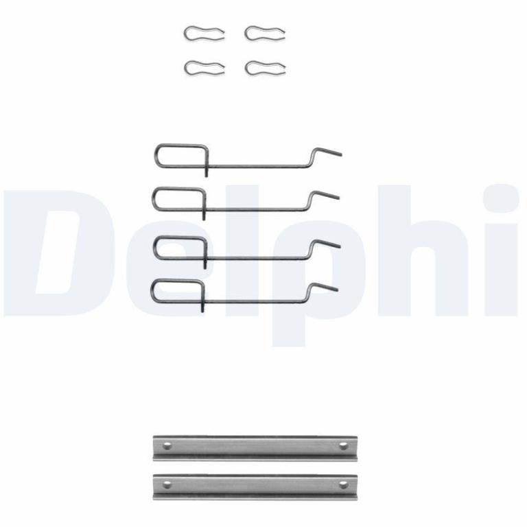 Kit de accesorios para pastillas de frenos DELPHI ref. LX0113