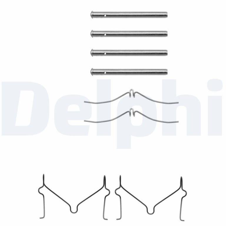 Kit de accesorios para pastillas de frenos DELPHI ref. LX0143