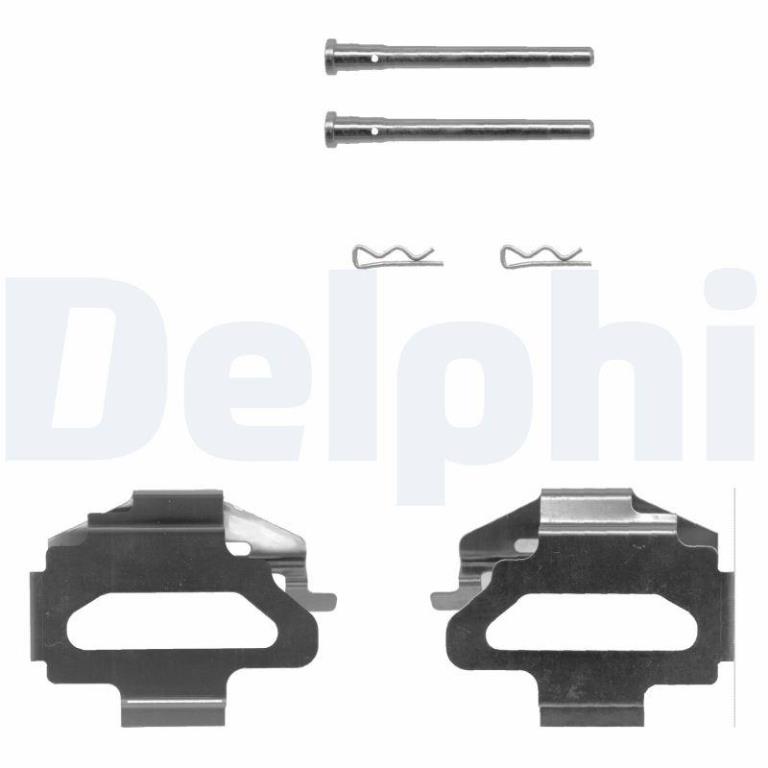 Kit d'accessoires pour plaquette de frein à disque DELPHI ref. LX0150