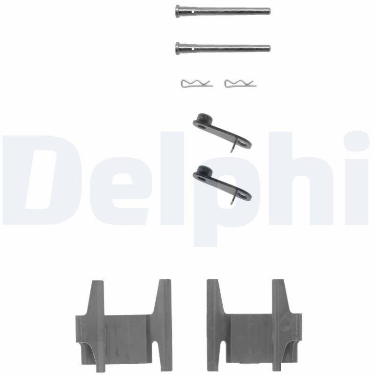 Kit d'accessoires pour plaquette de frein à disque DELPHI ref. LX0151