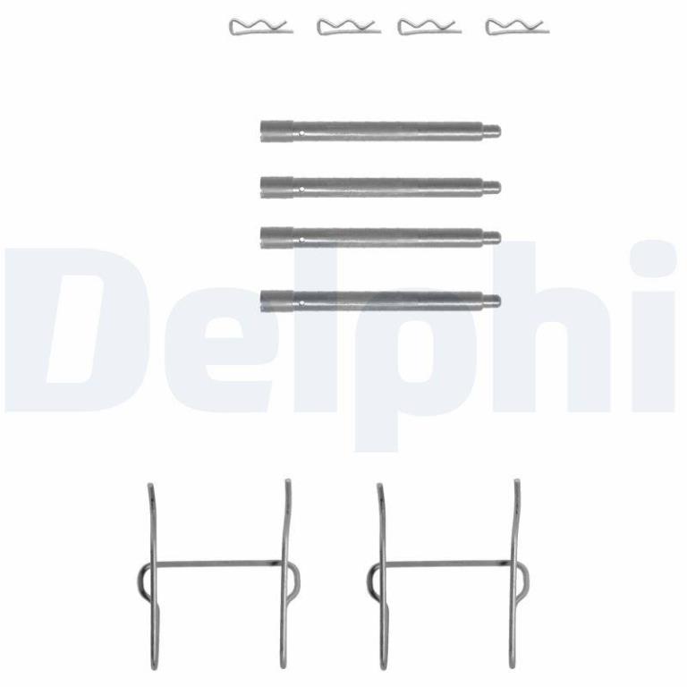 Kit de accesorios para pastillas de frenos DELPHI ref. LX0154