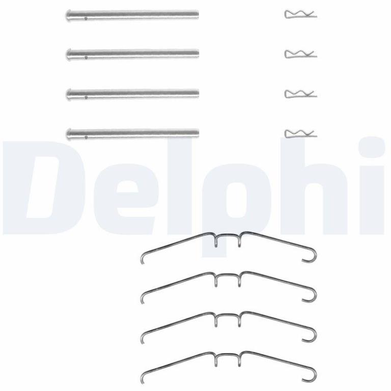 Kit de accesorios para pastillas de frenos DELPHI ref. LX0157