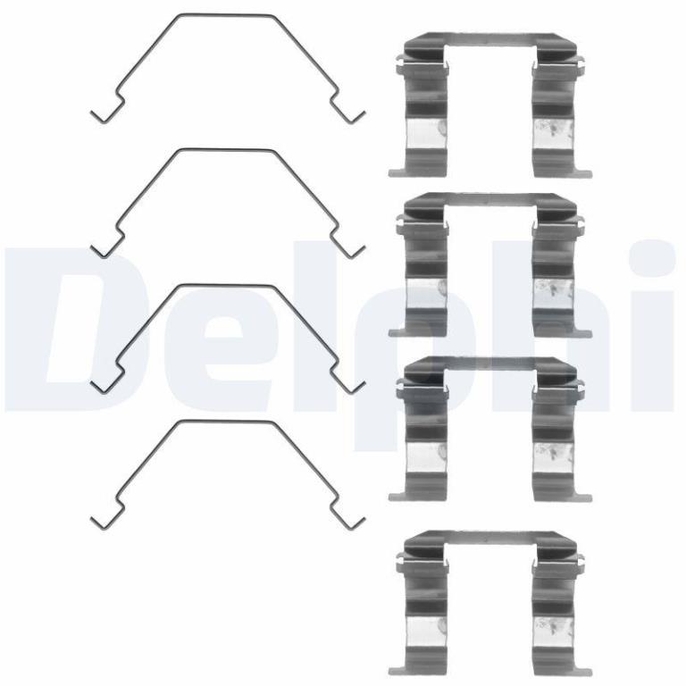Kit de accesorios para pastillas de frenos DELPHI ref. LX0159
