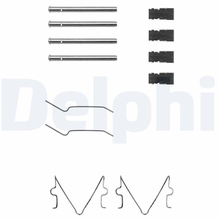 Kit de accesorios para pastillas de frenos DELPHI ref. LX0164