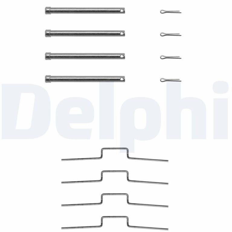 Kit de accesorios para pastillas de frenos DELPHI ref. LX0165