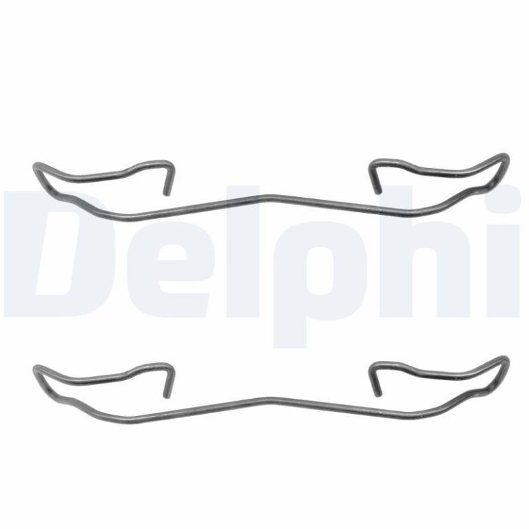 Kit acessórios de pastilhas de travão DELPHI ref. LX0167