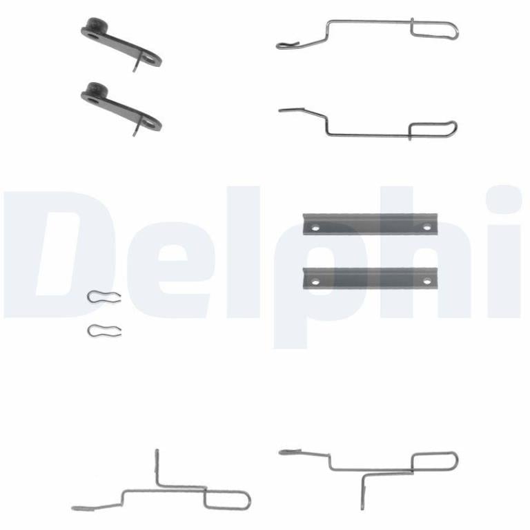 Kit de accesorios para pastillas de frenos DELPHI ref. LX0168