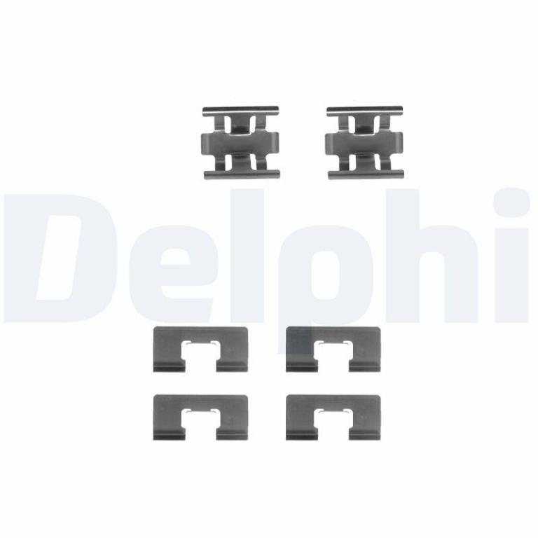 Kit de accesorios para pastillas de frenos DELPHI ref. LX0196