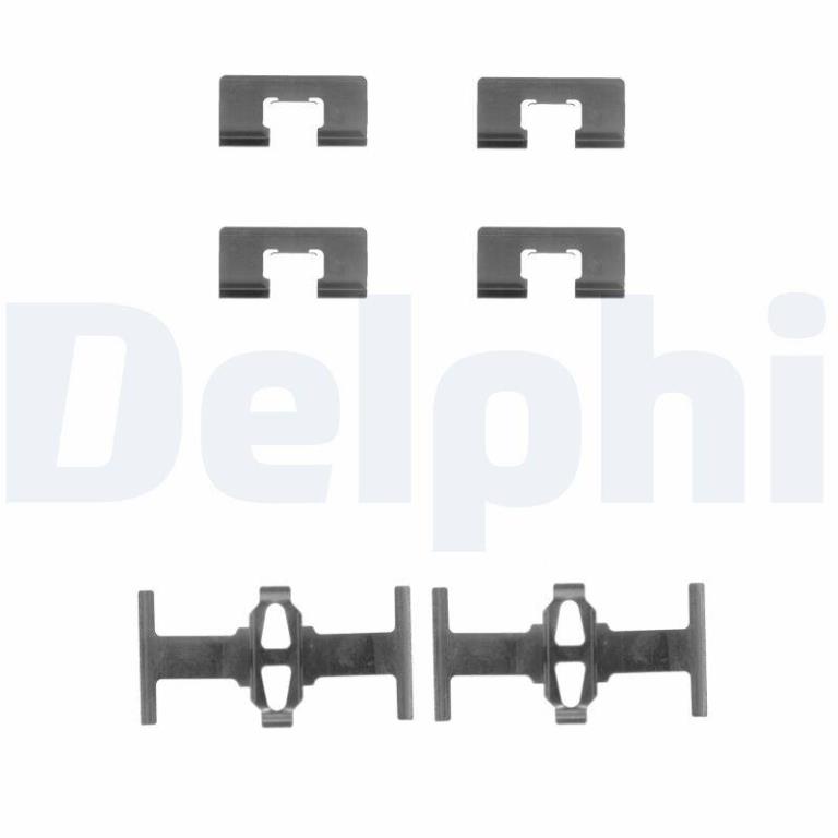 Kit de accesorios para pastillas de frenos DELPHI ref. LX0197