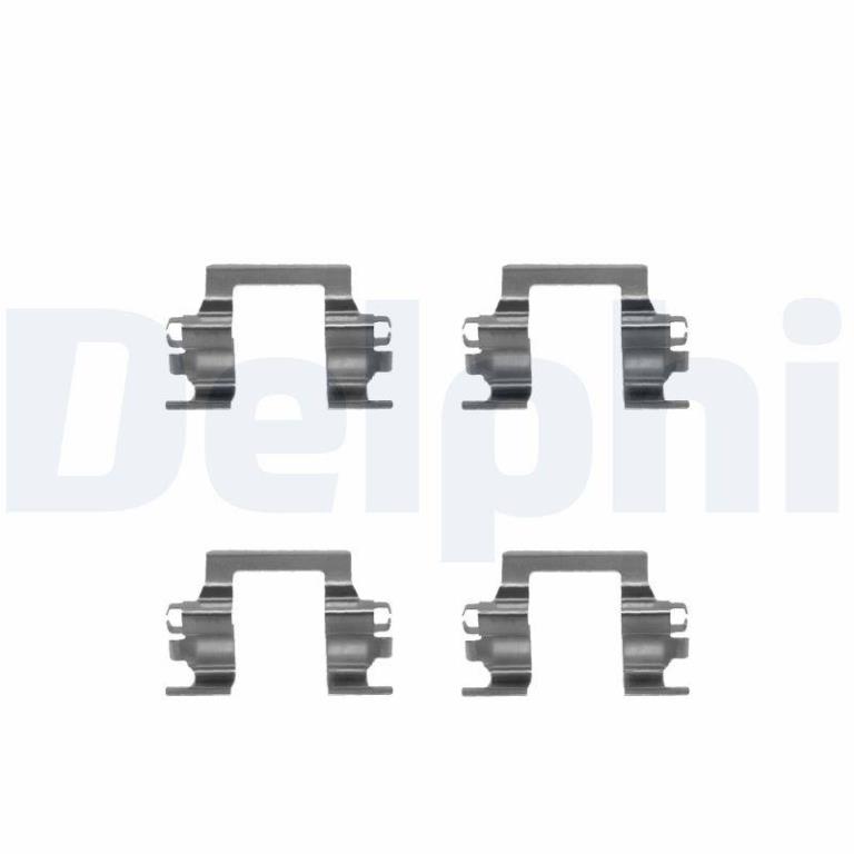Kit d'accessoires pour plaquette de frein à disque DELPHI ref. LX0207