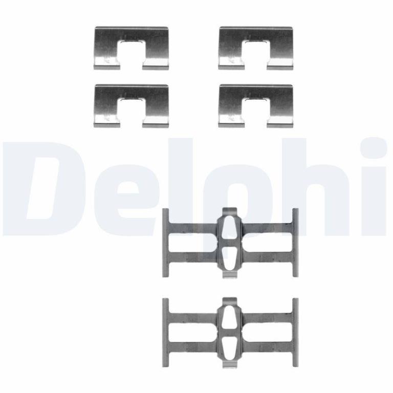 Kit de accesorios para pastillas de frenos DELPHI ref. LX0208
