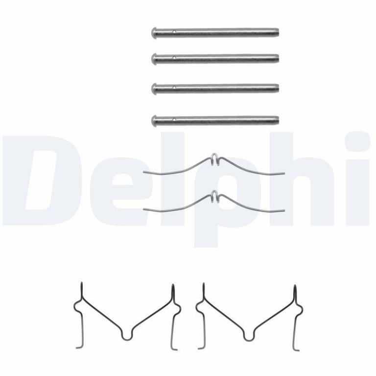 Kit de accesorios para pastillas de frenos DELPHI ref. LX0211