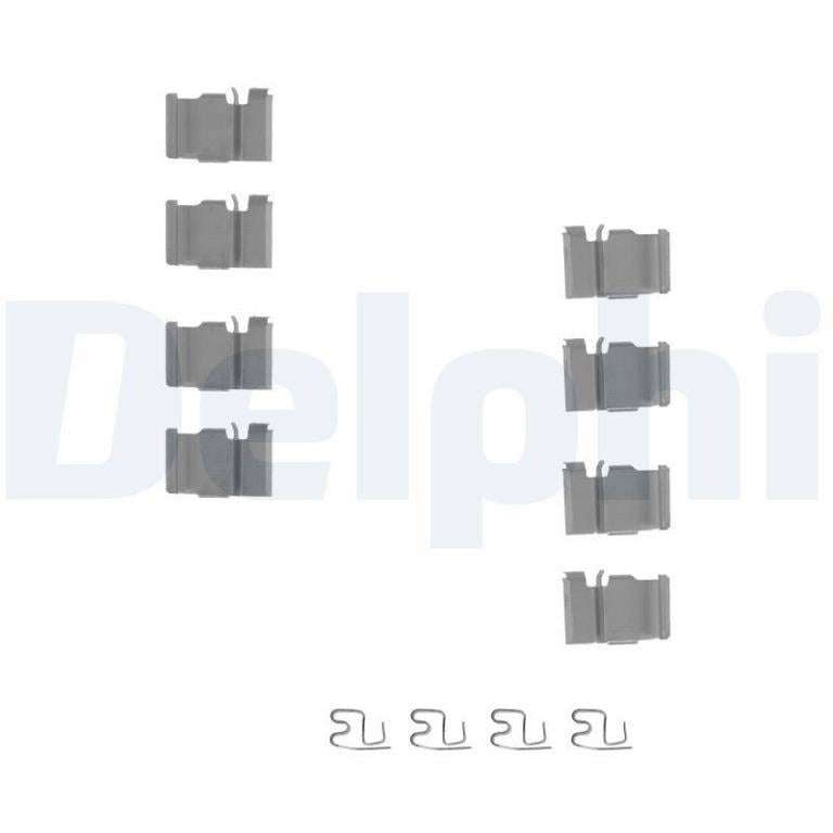 Kit de accesorios para pastillas de frenos DELPHI ref. LX0212