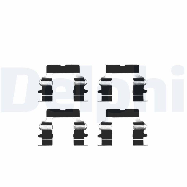 Kit d'accessoires pour plaquette de frein à disque DELPHI ref. LX0225