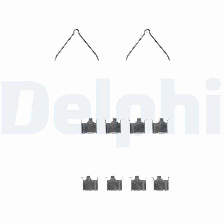 Kit de accesorios para pastillas de frenos DELPHI ref. LX0229