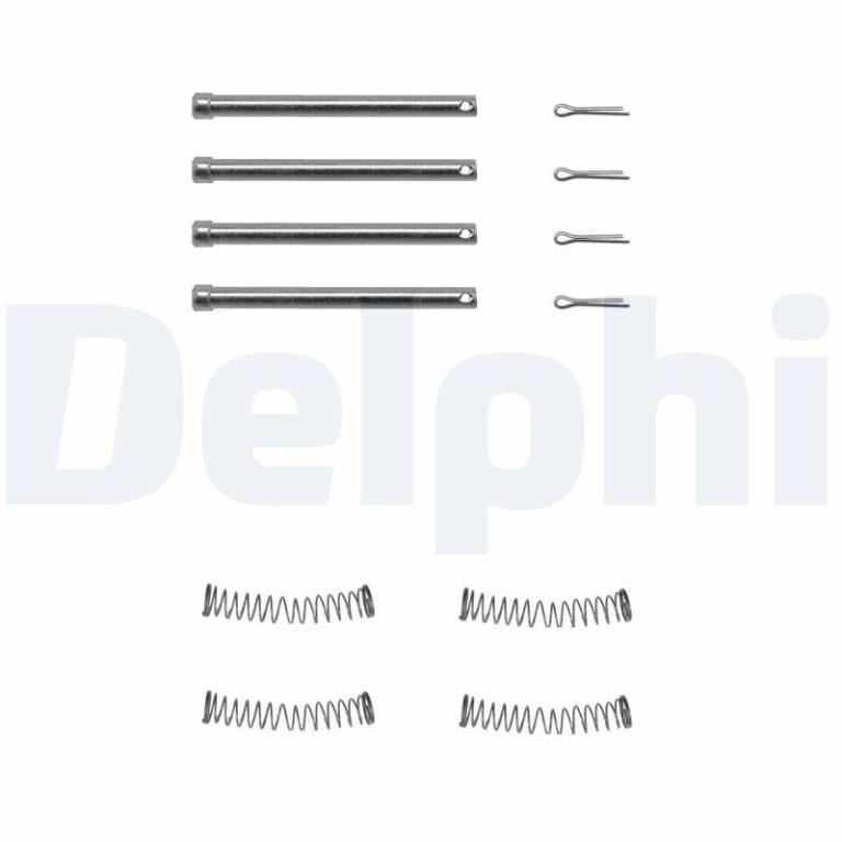 Kit d'accessoires pour plaquette de frein à disque DELPHI LX0233