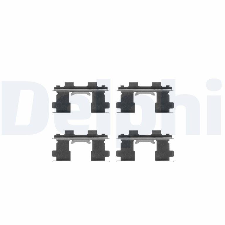 Kit d'accessoires pour plaquette de frein à disque DELPHI ref. LX0252