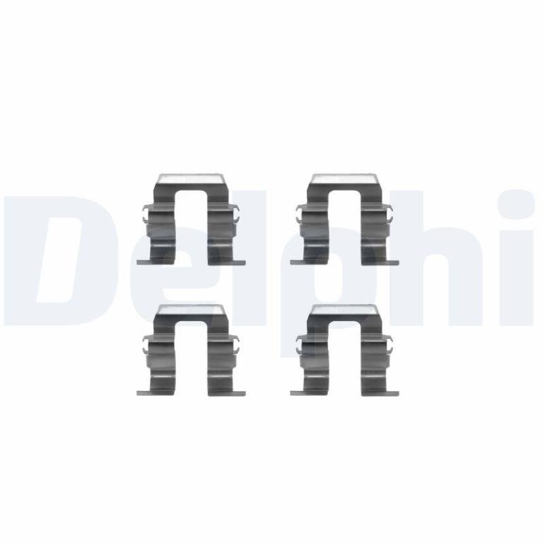Kit de accesorios para pastillas de frenos DELPHI ref. LX0256