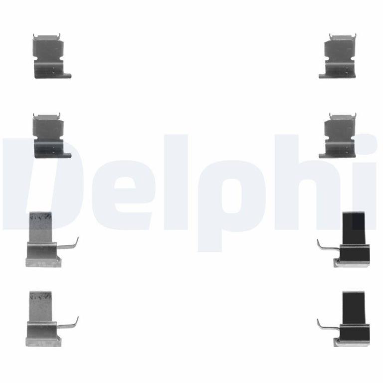 Kit de accesorios para pastillas de frenos DELPHI ref. LX0259