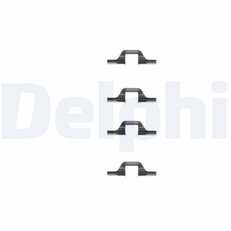 Kit de accesorios para pastillas de frenos DELPHI ref. LX0260