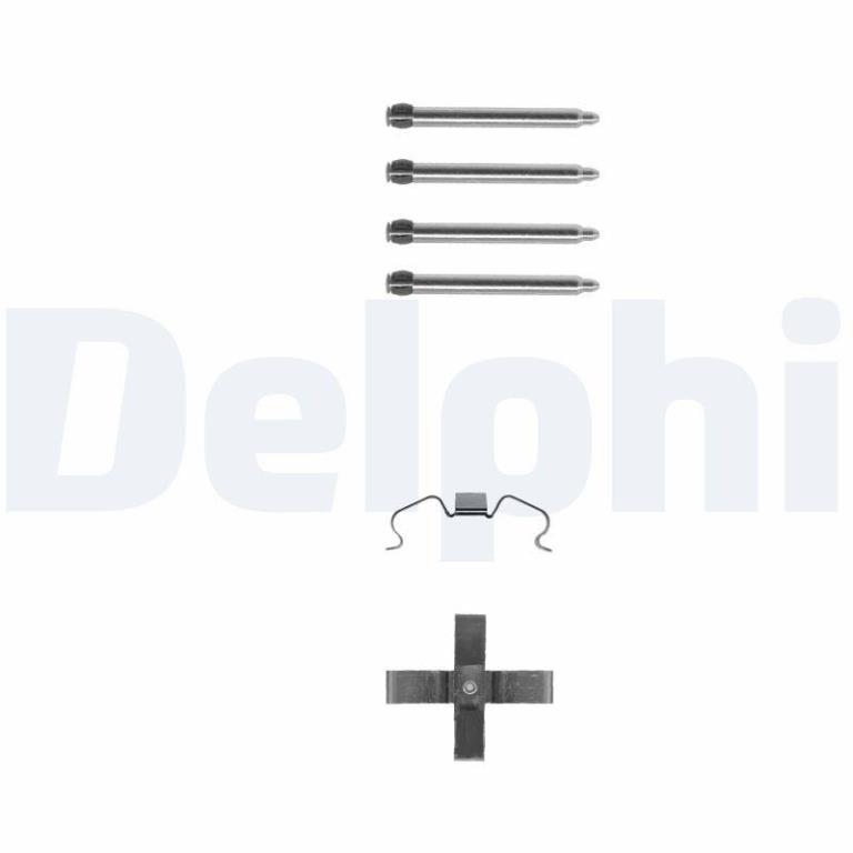 Kit d'accessoires pour plaquette de frein à disque DELPHI LX0263