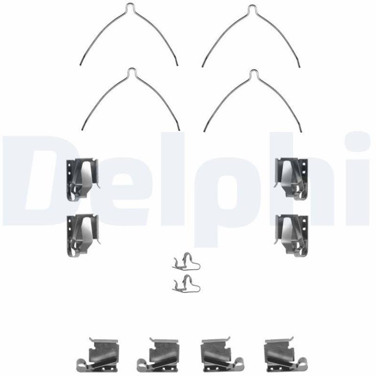 Kit de accesorios para pastillas de frenos DELPHI ref. LX0265