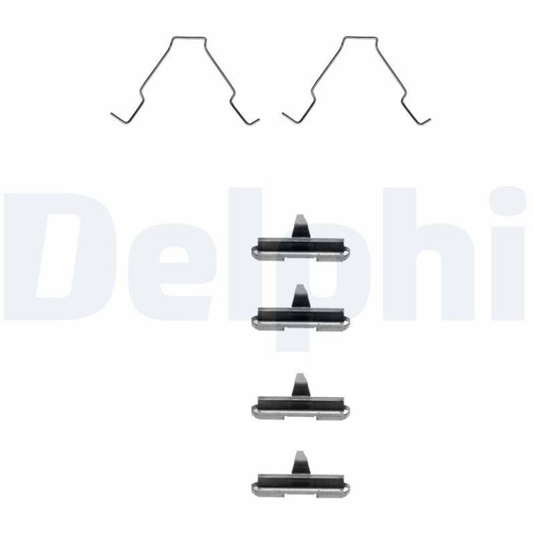 Kit de accesorios para pastillas de frenos DELPHI ref. LX0267