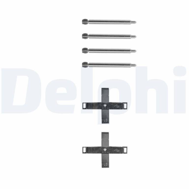 Kit d'accessoires pour plaquette de frein à disque DELPHI ref. LX0268