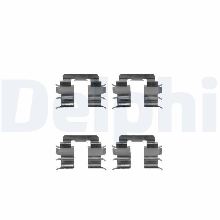 Kit d'accessoires pour plaquette de frein à disque DELPHI ref. LX0269