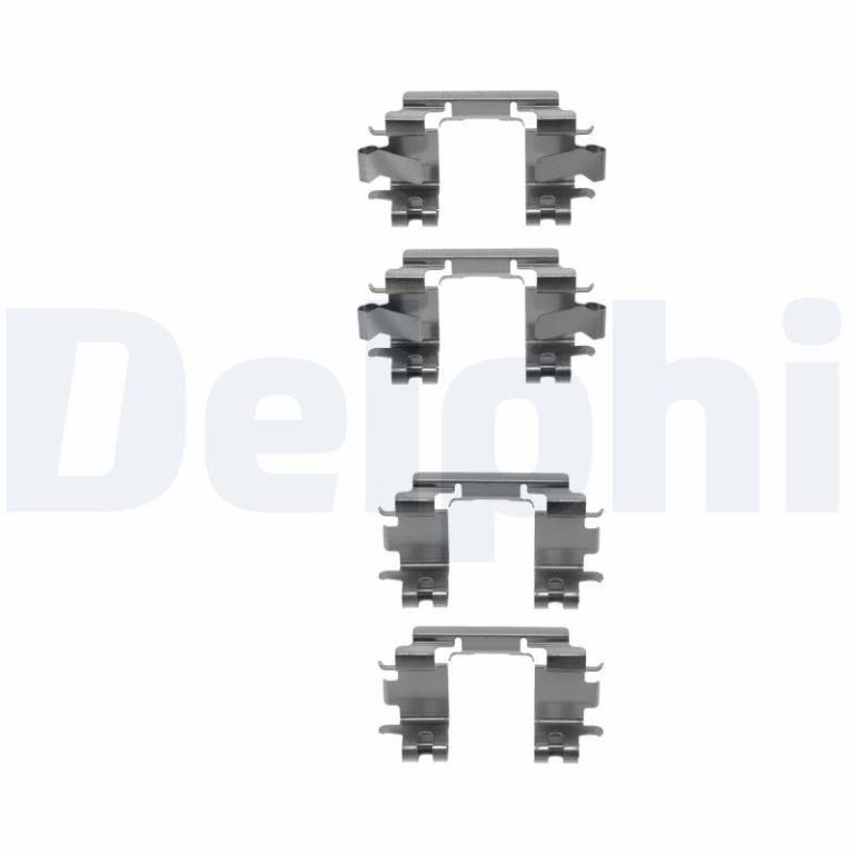 Kit d'accessoires pour plaquette de frein à disque DELPHI ref. LX0298