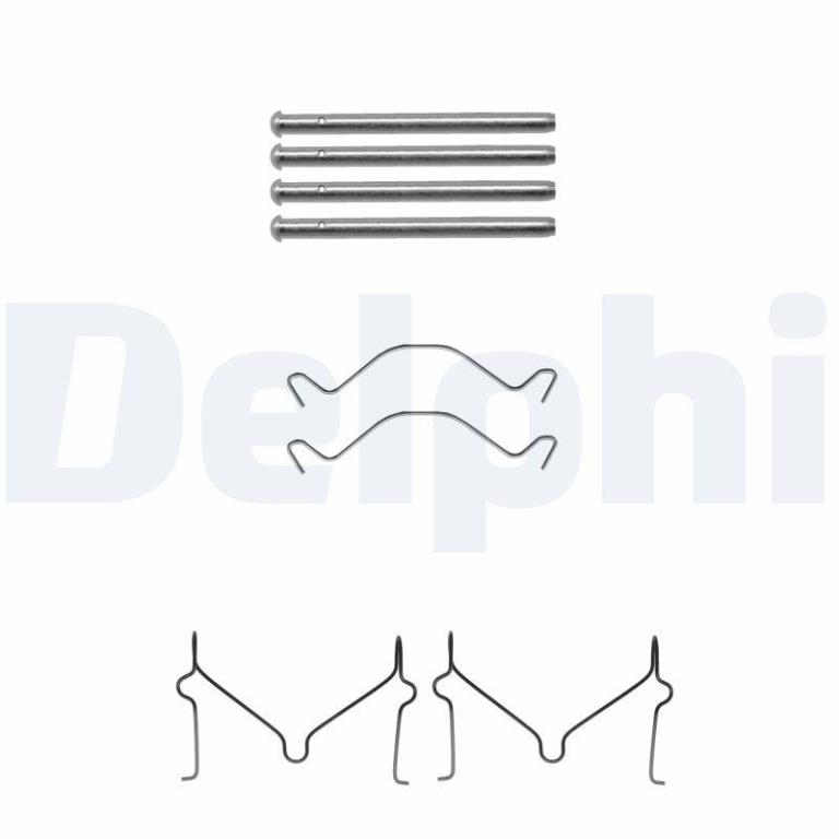 Kit acessórios de pastilhas de travão DELPHI ref. LX0306