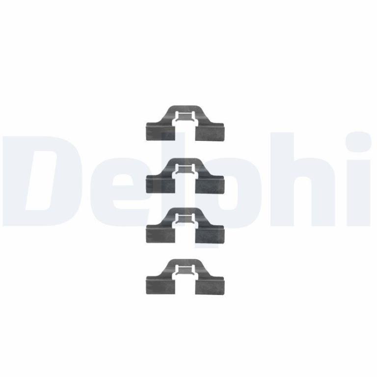 Kit d'accessoires pour plaquette de frein à disque DELPHI ref. LX0307