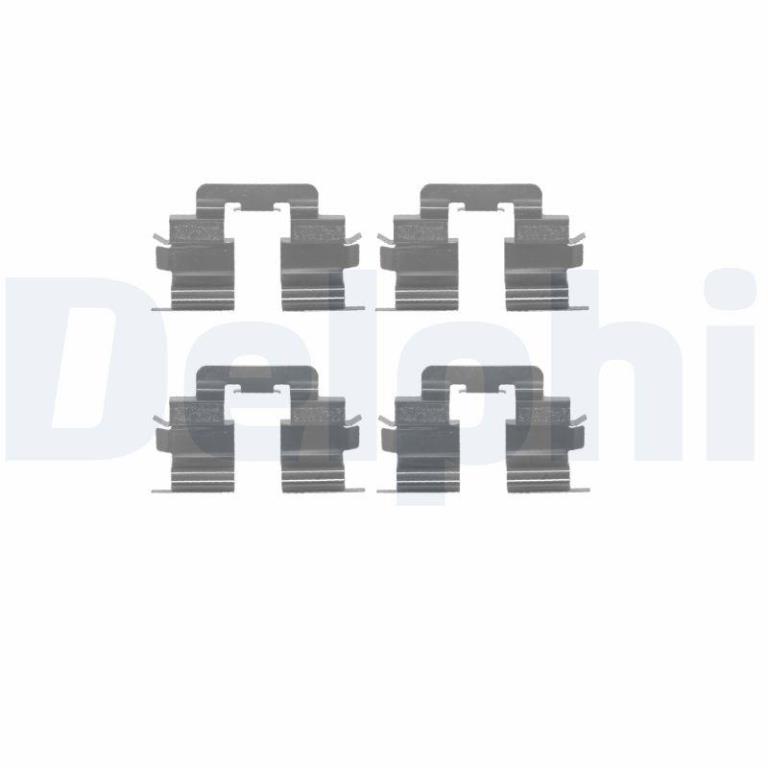 Kit de accesorios para pastillas de frenos DELPHI ref. LX0310